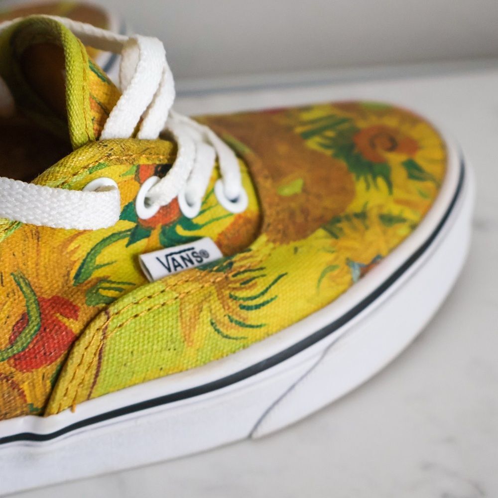 Vans Vincent Van Gogh Sunflower Sneakers 7 - Picture 11 of 11